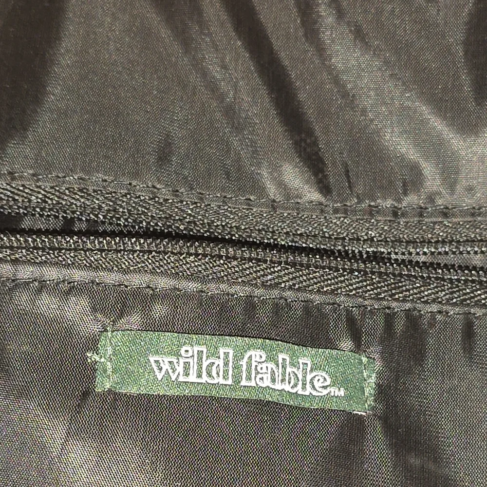 Wild Fable Floral Black Backpack
